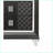 Sawyer Metallic Gray Glamorous 2-Drawer Nightstand