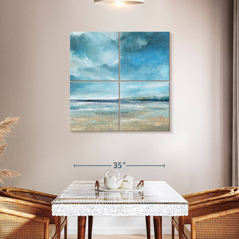 Clouds And Sunshine, 38" H x 38" W