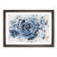 Pretty Blue Rose - Picture Frame Graphic Art Print-56892509-56892510