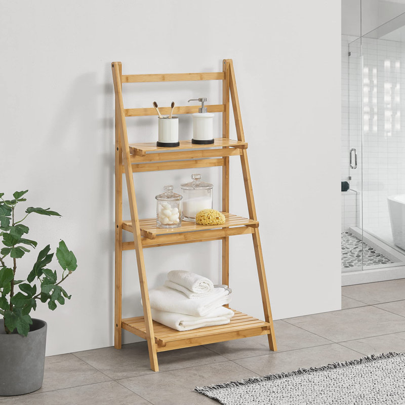 109cm H x 50.8cm W Ladder Bookcase