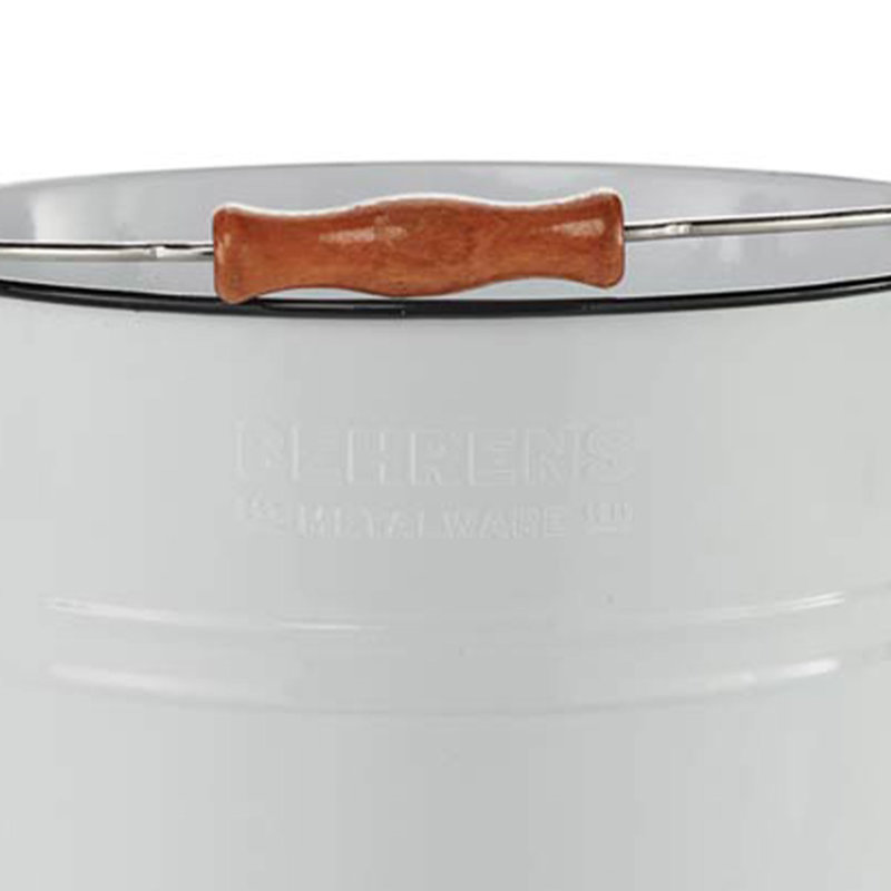 Behrens Manufacturing Decorative Bin, White