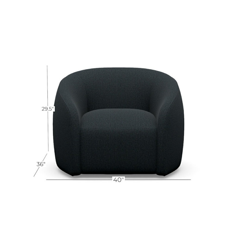 Rondo Swivel Chair, Grande 120935