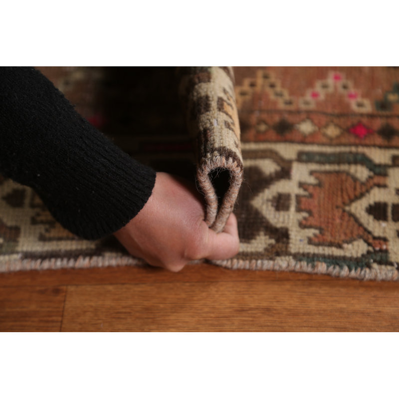 Tapis de couloir brun 4 x 9