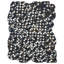 Breyen Cowhide Patchwork Area Rug in Black/White/Brown-1453417513