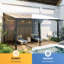 14 pi. L 10 pi. Pergola en aluminium