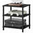 3-Tier AV Media Player Stand with Open Storage Shelves, Game Console & Stereo Equipment Organizer-1518510854