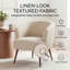 Mid-Century Modern Upholstered Tub Chair-1903567501