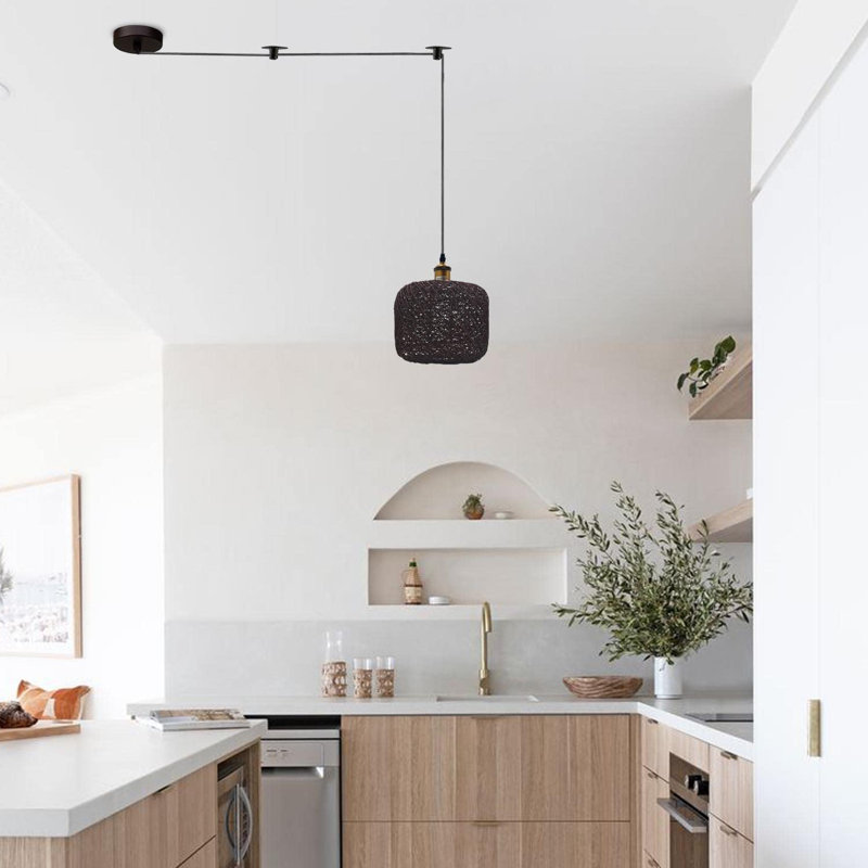 Anaia 1 - Light Black Pendant