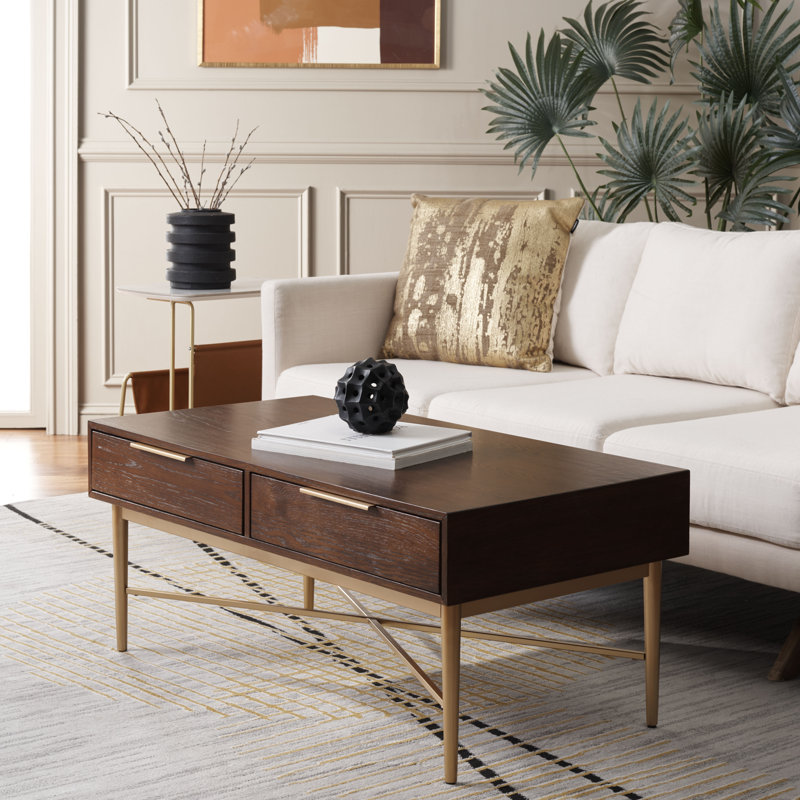 Single Coffee Table, Walnut