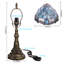 Petite lampe de table Tiffany Mini