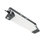 100W Equivalent LED Black Solar Motion Canopy Light w/ USB, 5000K