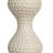 Alexander Hammered Metal Table, White-574419065
