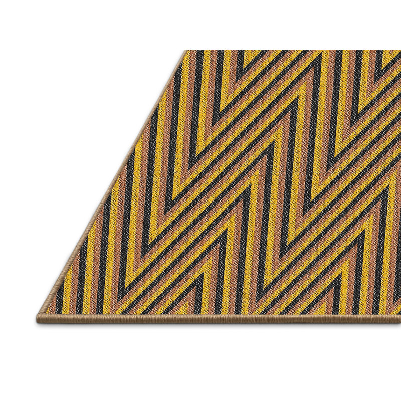 Chevron Indoor Rug, Rectangle 2' x 3'