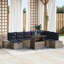 Ensemble de canapé de jardin avec coussin 9 pièces vidaXL-1337962980