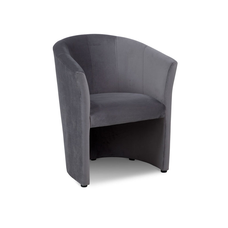 Maribeth Velvet Barrel Chair