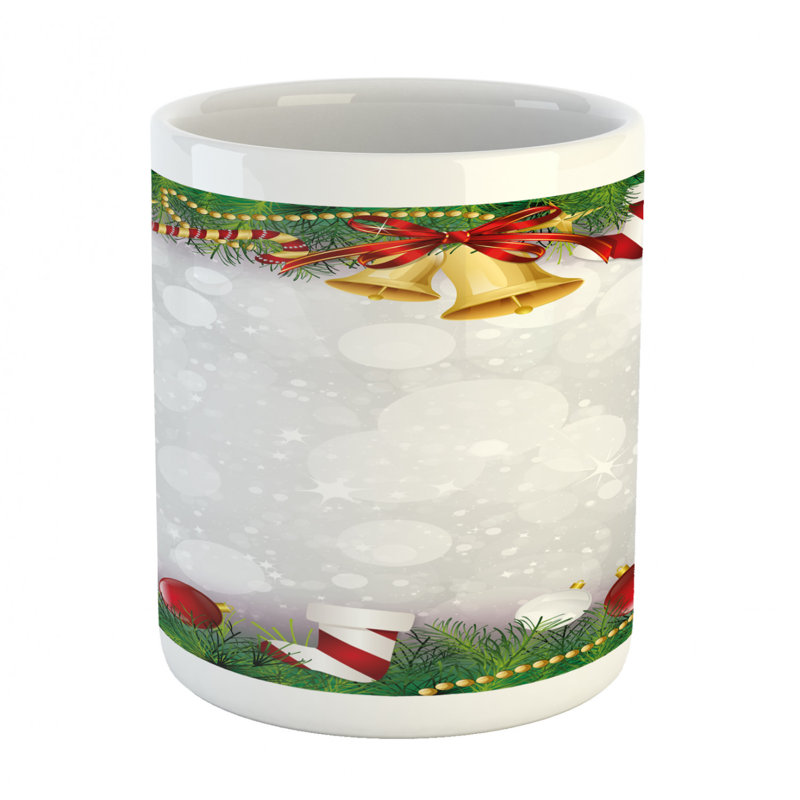 Grande tasse à café xmas réveillon