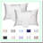 LuxurySilk Hair-Saving Pillowcase Set - 100% Mulberry Silk, 19 Momme, 600 Thread Count, Hidden Zipper, White, Standard 20x26 - Pack of 2
