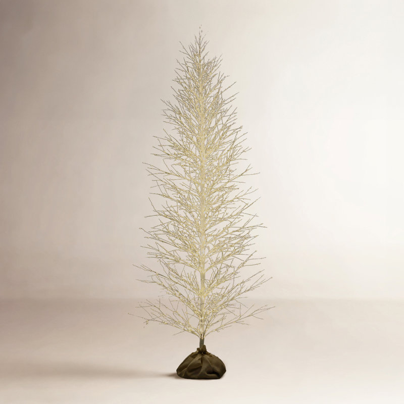 Arbre illuminé 7 pi Winter Wonderland, H 7 pi