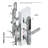 D15 5-in-1 WiFi Sliding Door Lock