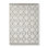 Cairo Wool Geometric Area Rug in Gray/Ivory