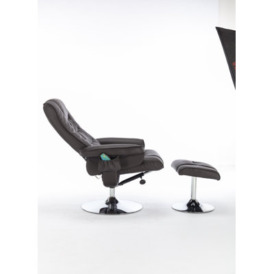 Tasha 79cm Wide Ergonomic Recliner with Massager