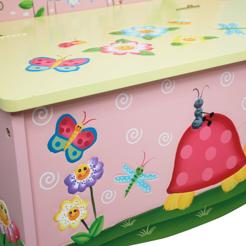 Teamson Kids Toy Storage Bench