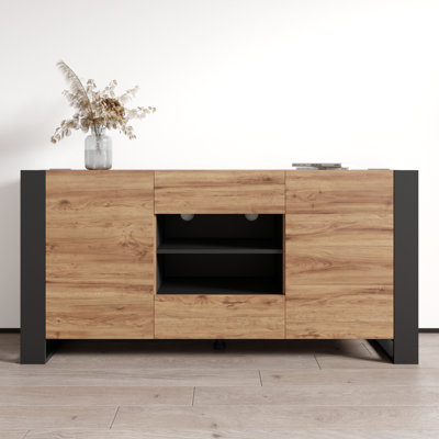 Togut 64.5" Sideboard with High Gloss Finish