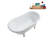 57.5'' x 29.5'' Soaking Acrylic Bathtub-83636142-83636139