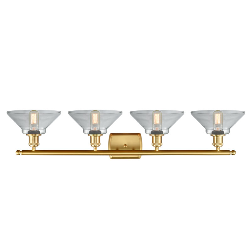 Reede 3 - Light Dimmable Vanity Light, Satin Gold, 3