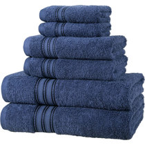 Calvin Klein Melange Solid Set of 6 Terry Towels - 2 Bath 2 Hand & 2 Wash,  100% Cotton 500 GSM (Plum)