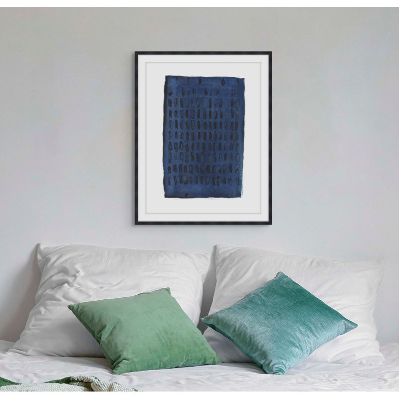 Abstract Print by Simone Christen, 11.75" H x 9.75" W