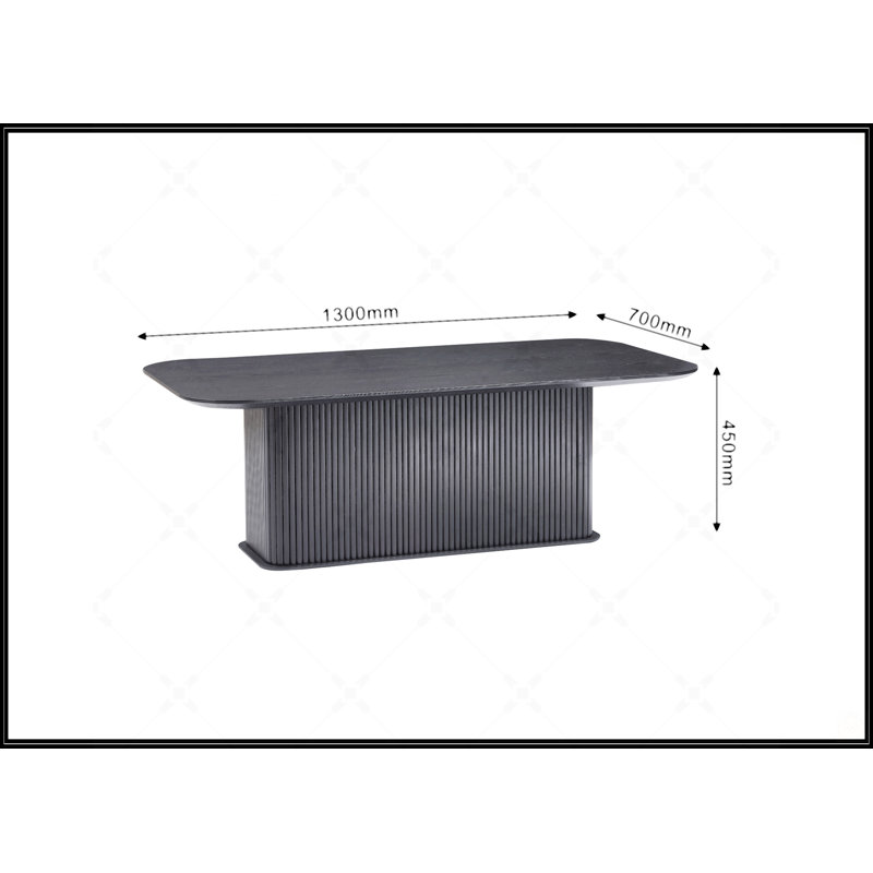 Table basse, Noir