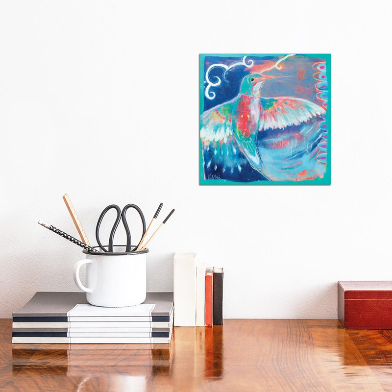 Free Spirit 1 Piece Wrapped Canvas Wall Art, 30.48cm H x 30.48cm W x 1.905cm D