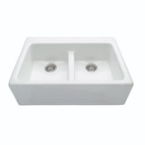 Appalachian 33.25" Double Basin Kitchen Sink