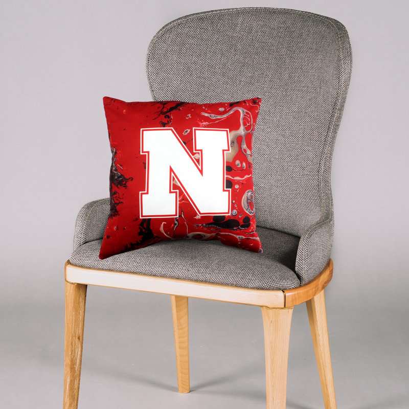 NCAA Throw Pillow, Nebraska Cornhuskers