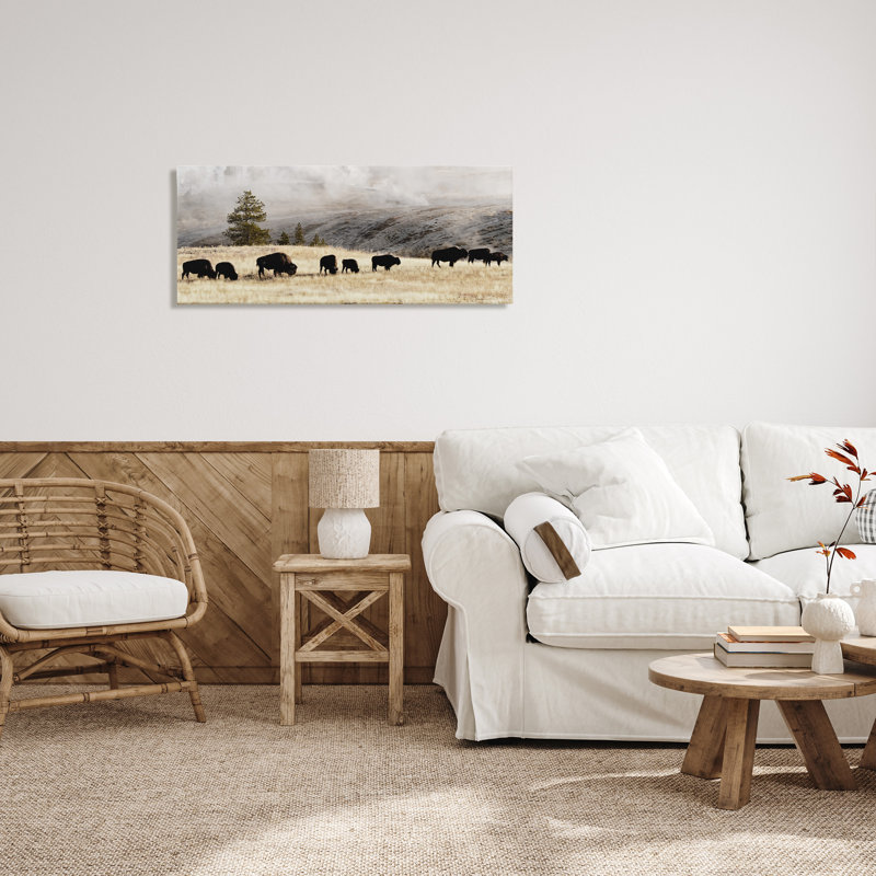 Art mural sur toile brouillard, campagne sauvage par Danita Delimont, H 17 po x l 40 po x P 1,5 po