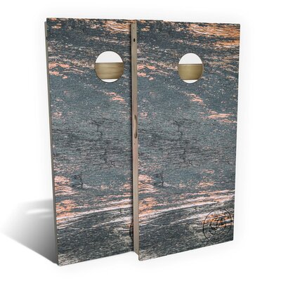 2' X 4' Black Bark Cornhole Board Set With Case And Lights -  Skip's Garage, CHSLKWY-042-4-7