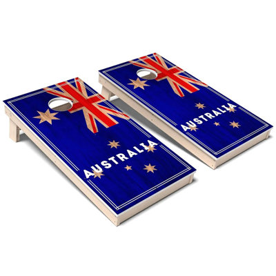Ensemble de planches de cornhole composites toutes saisons International Flag 2.0