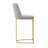 Upholstered Counter Stool with Metal Frame-70133972-70133973