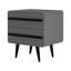 Sapelo 51cm W Manufactured Wood Bedside Table-857861177