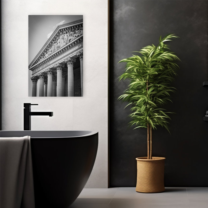 Inspiration mondiale et chic et luxueuse architecture de Paris IV, H 24 po x l 16 po