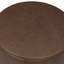 Herve Full-Grain Genuine Leather Storage Ottoman