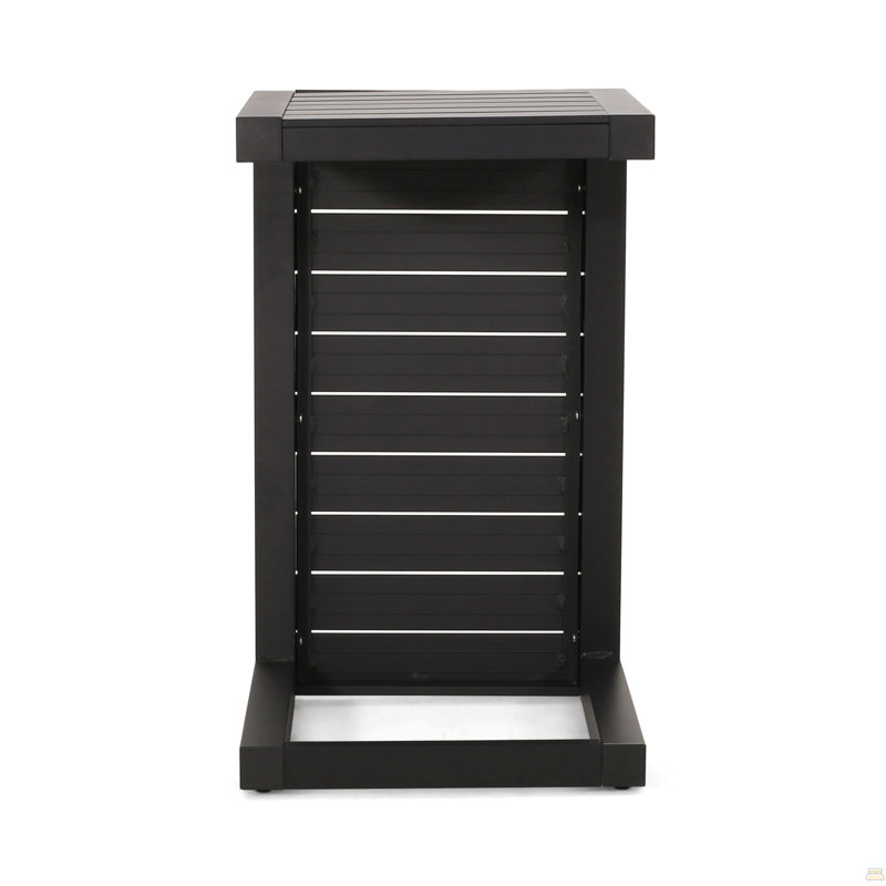 C-Shaped Table, Black