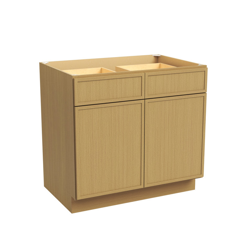 Meuble bas de cuisine standard CASAINC prêt à assembler, dimensions : L 91,4 cm x H 87,6 cm x P 61 cm, L 36 po x H 34,5 po