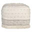 Petit repose-pieds carré en coton Mcginty, beige-1887274182