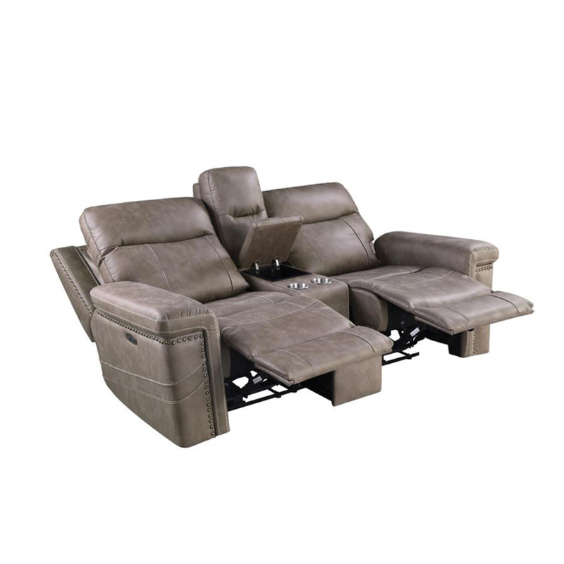 Causeuse de cinéma maison, Taupe