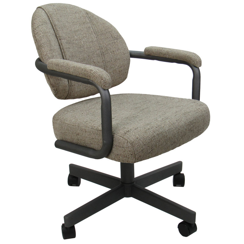 Office Chair, Gray, Beige
