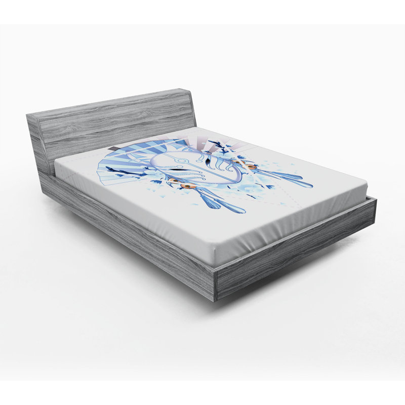 Microfiber Fitted Sheet, Full/Double Fitted Sheet