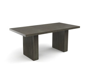 Large wave board dining table