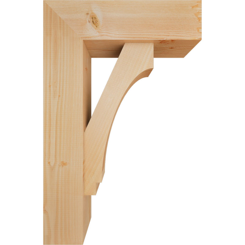 Support de bloc impérial avec entretoise décalée, 34 x 22, Sapin Douglas de l 7 1/2 (lisse)